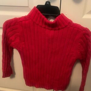 Red boy sweater